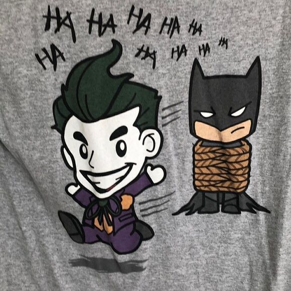 Batman and Joker Justice League tshirt - Picture 2 of 4